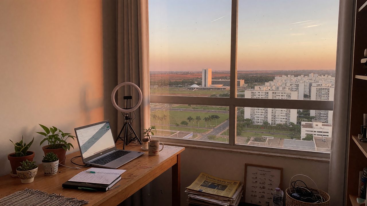 Trabalhar de casa como cam model em Brasília