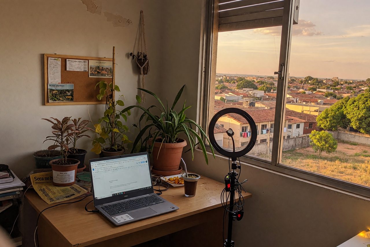 Trabalhar de casa como cam model em Campo Grande