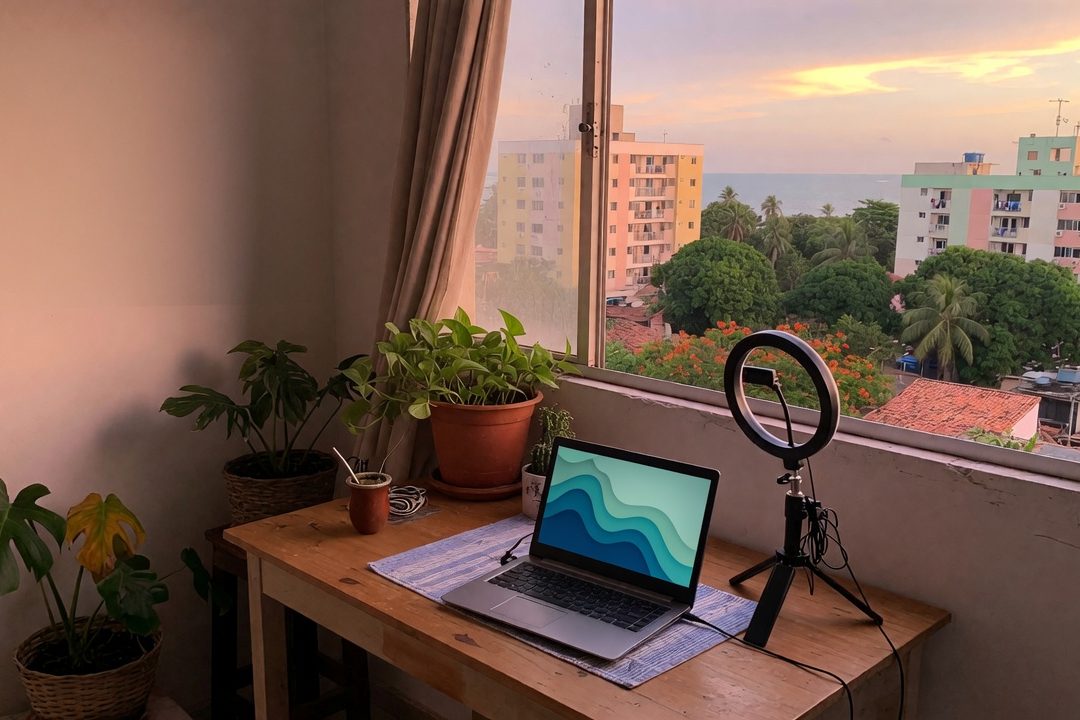 Trabalhar de casa como cam model em João Pessoa