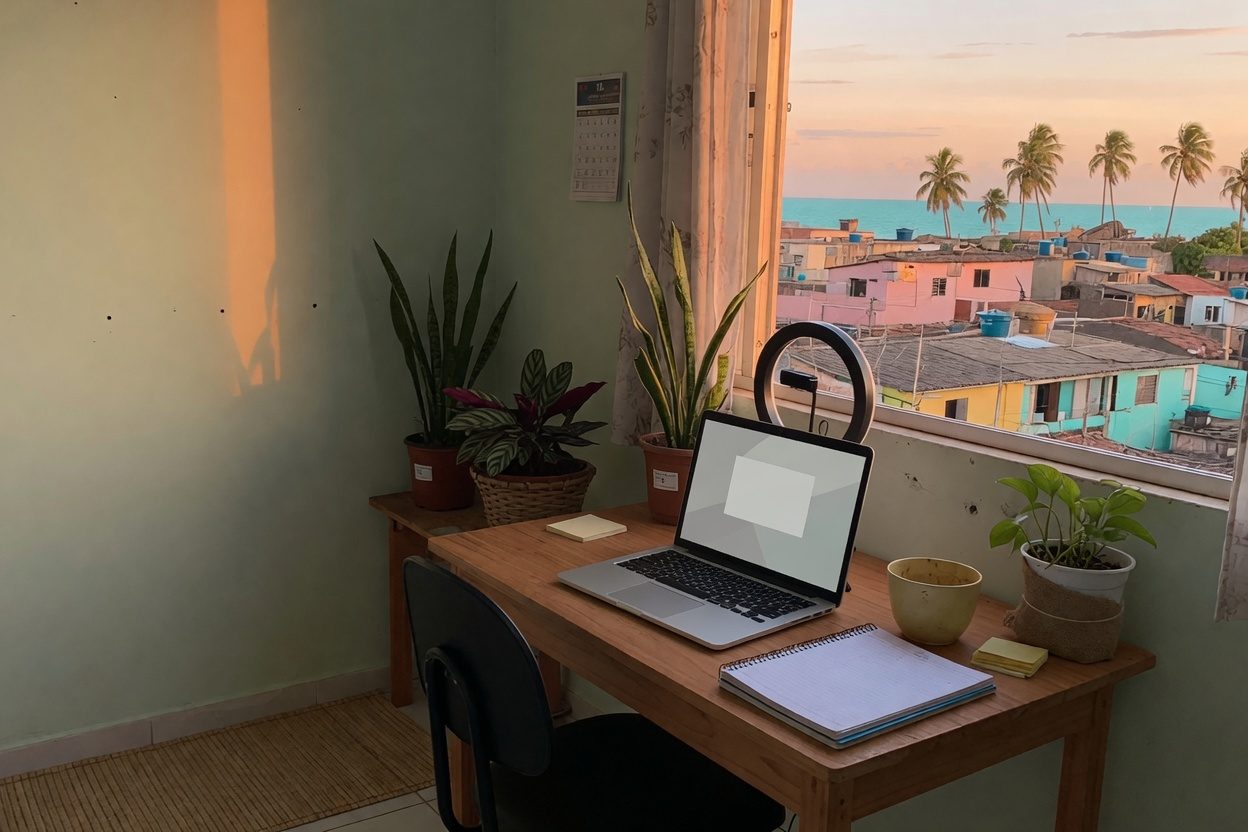 Trabalhar de casa como cam model em Maceió