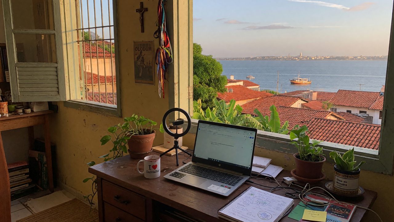 Trabalhar de casa como cam model em Salvador