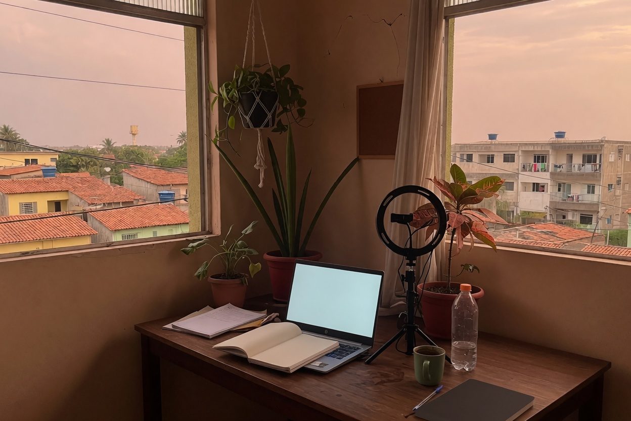 Trabalhar de casa como cam model em Teresina